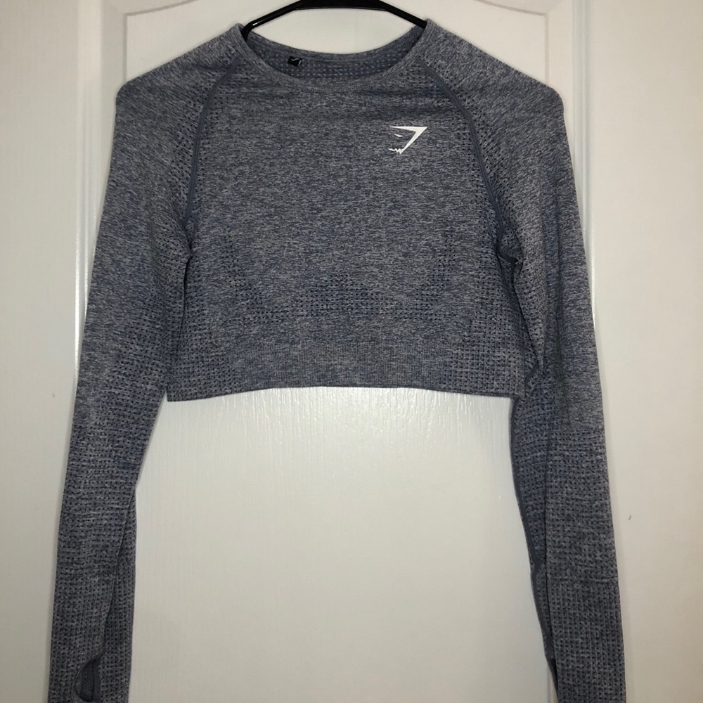 Gymshark long sleeve crop top